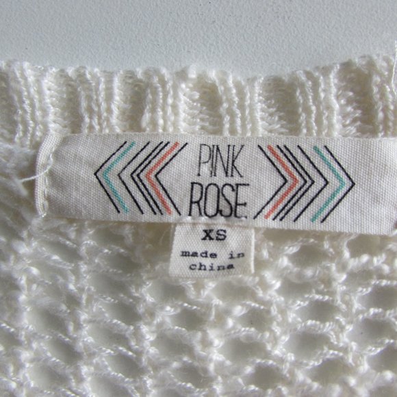 Light cream crochet sweater XS - Picture 3 of 6